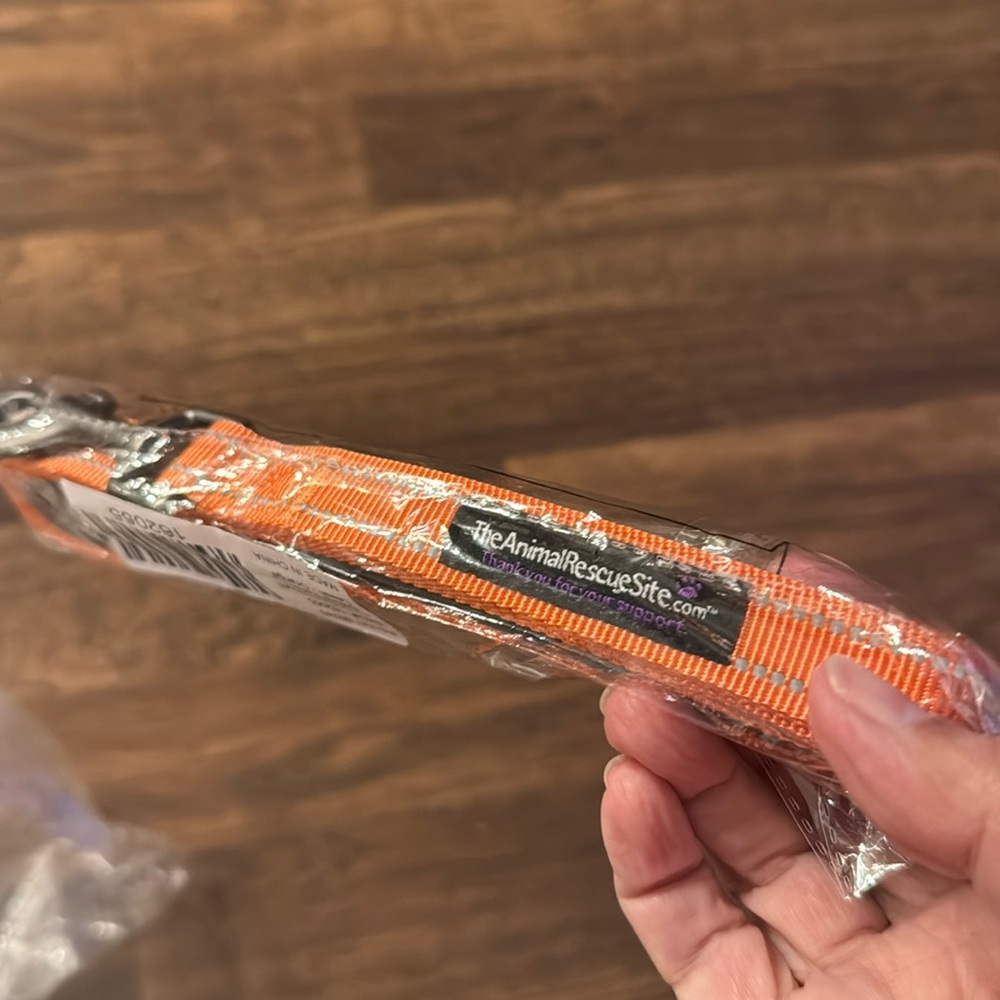 Deluxe Leash Orange Reflective NWOT